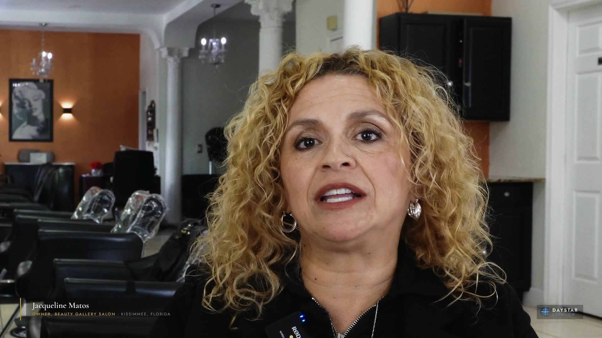 Jacqueline Matos, owner of Beauty Gallery Salon